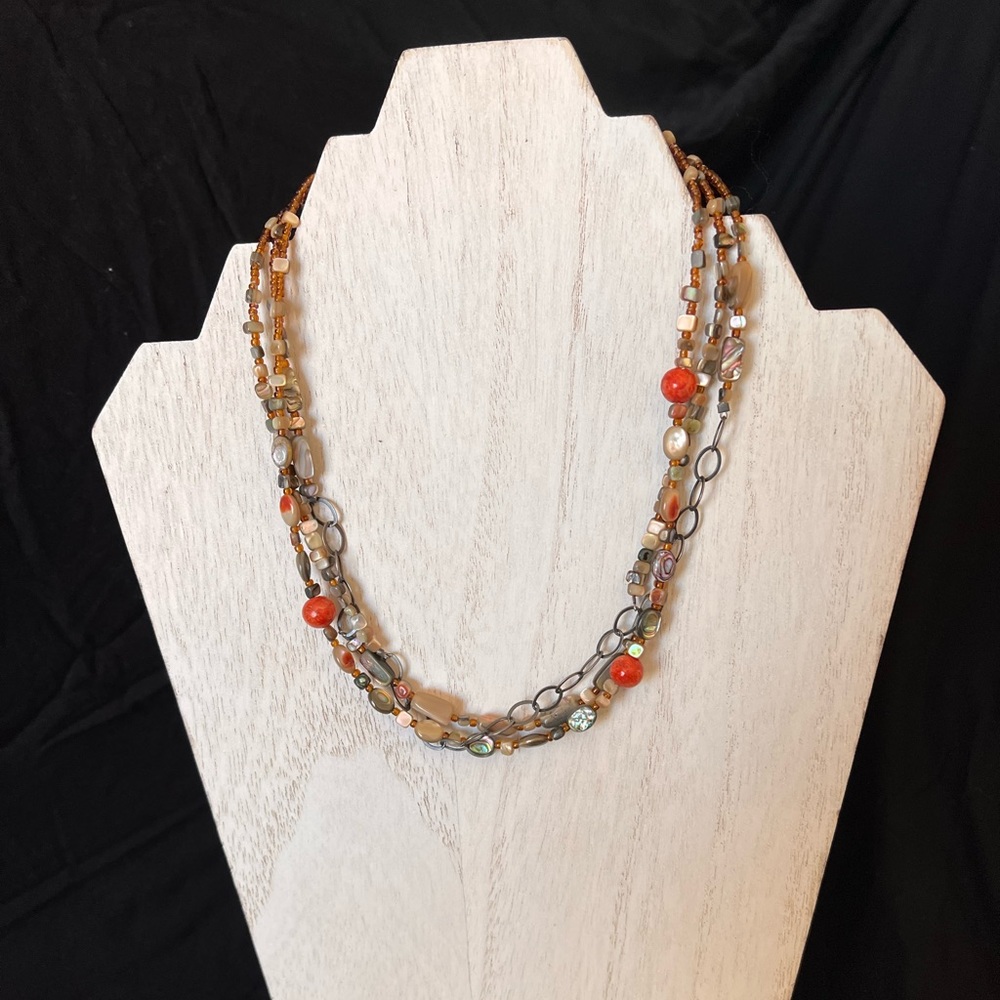 Silpada multi-strand necklace